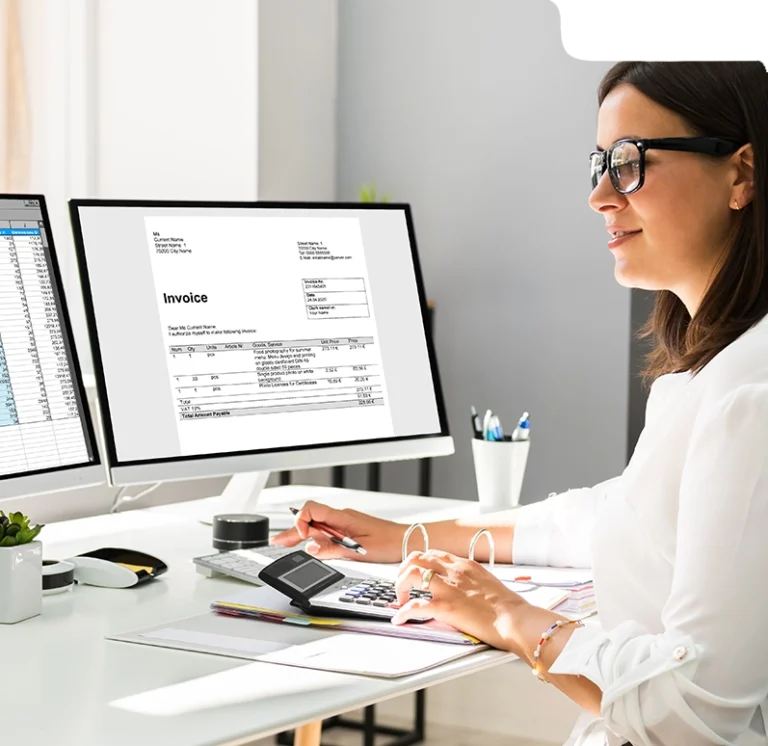Medical billing staff using AI software for automated denial resolution and faster reimbursements