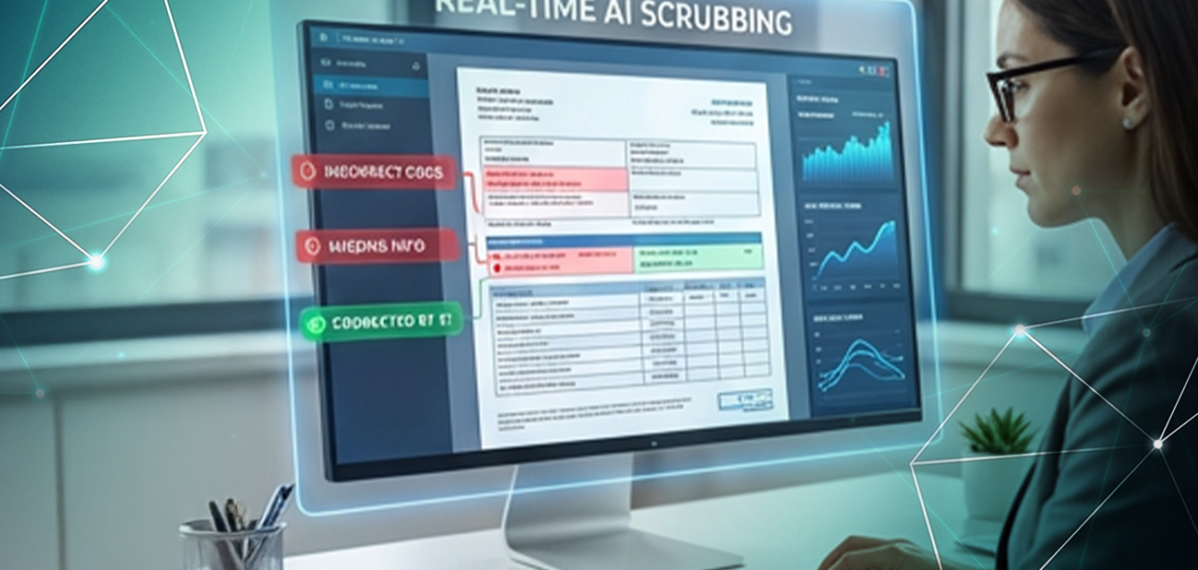 Real-Time AI Scrubbing: Ensuring Error-Free Claims Real-Time AI Scrubbing: Ensuring Error-Free Claims