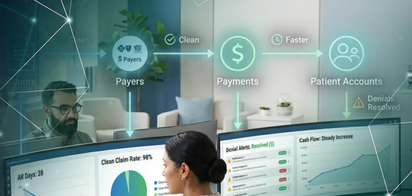 The AI Advantage: How Intelligent Workflows Improve Cash Flow, AR Days, Clean Claims, and Denial Rates The AI Advantage: How Intelligent Workflows Improve Cash Flow, AR Days, Clean Claims, and Denial Rates